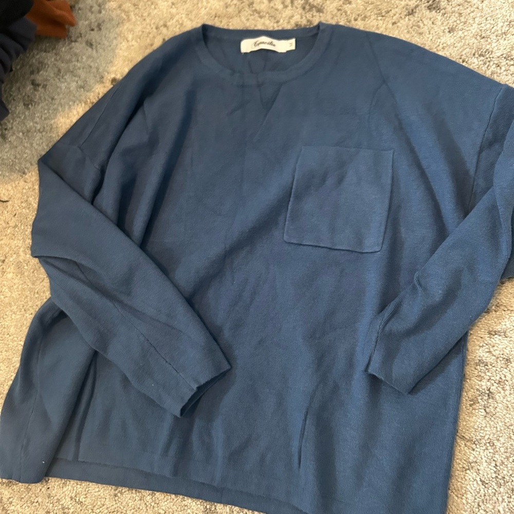 Women’s Blue Sweater and Pants
